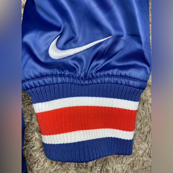 Nike x NBA Basketball 75th Anniversary Authentic Satin Jacket Men’s Size XL - Picture 5 of 12